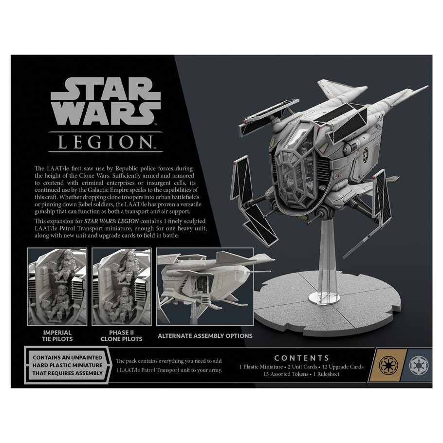 Star Wars : Legion - LAAT/le Patrol Transport Unit Expansion